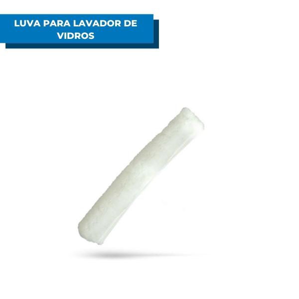 Imagem de Luva Para Lavador De Vidros Resistente 45cm Limpeza Seca Profissional Tira Poeira Rodinho