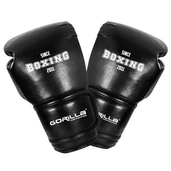 Imagem de Luva Pro Boxe Muaythai Gorilla + Bandagen Elastica  + Protetor Bucal c/ capinha + Bolsa transversal