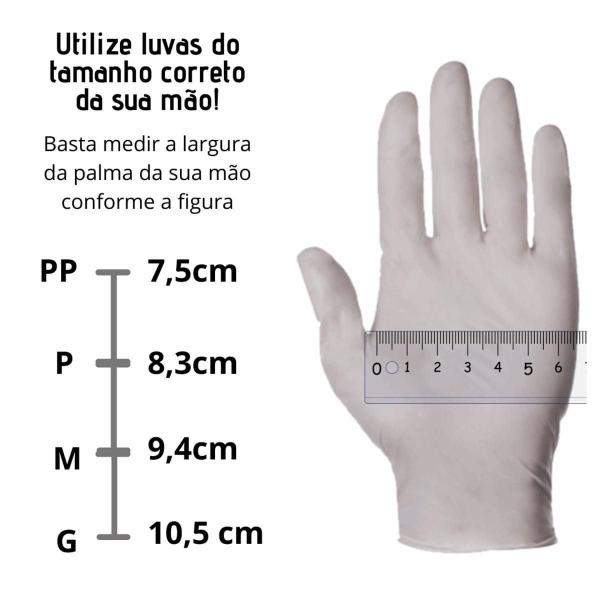 Luva Procedimento De Látex Descarpack 1000 Un P Imagem de Luva Procedimento De Látex Descarpack 1000 Un P