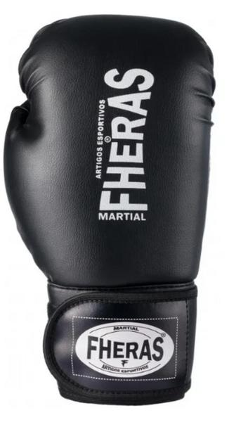 Imagem de Luva Profissional para Muay Thai MMA e Boxe Fheras Com Bandagem