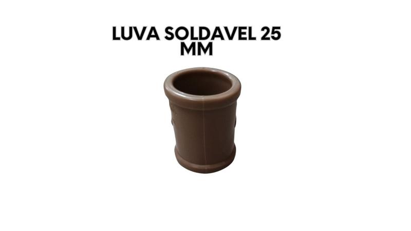 Imagem de Luva Soldável 25 mm Plastilit pacote com 50 peças