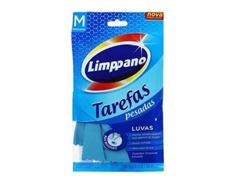 Imagem de Luva tarefas pesadas M Limppano azul