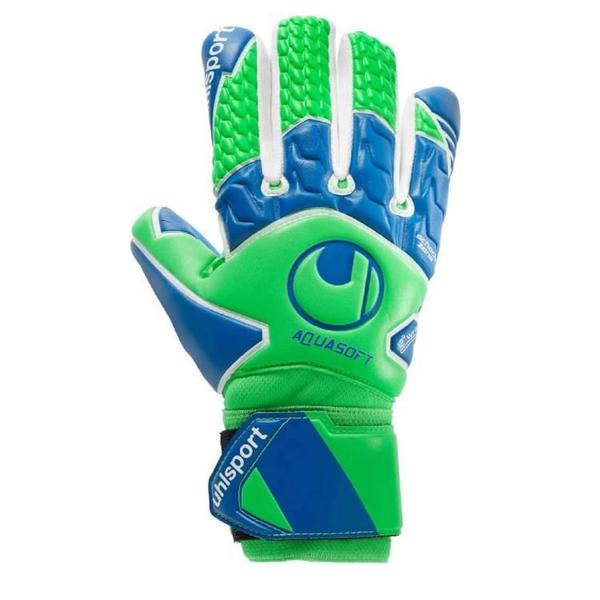 Imagem de Luva Uhlsport Goleiro Aquasoft Hn - Vrdazlbco