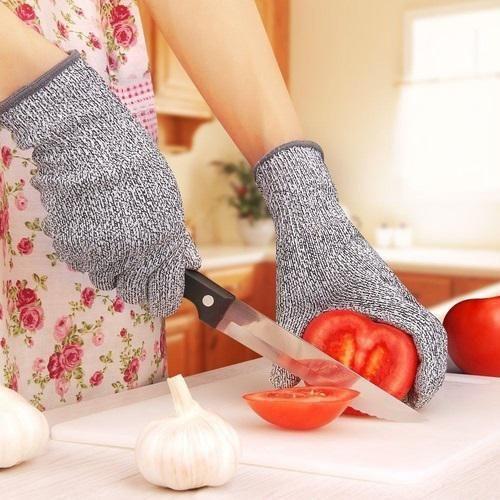 Imagem de  Luvas Anti Corte Profissional Alta Segurança Nivel 5 Cozinha