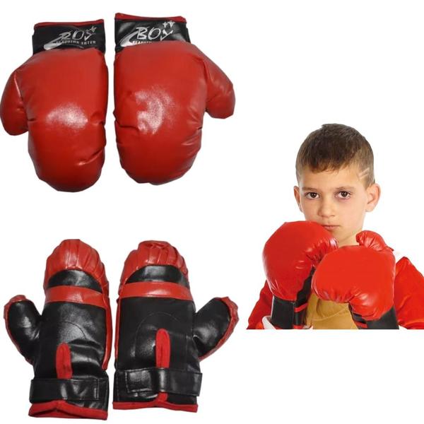 Imagem de Luvas de Boxe Par Infantil Brinquedo Luta