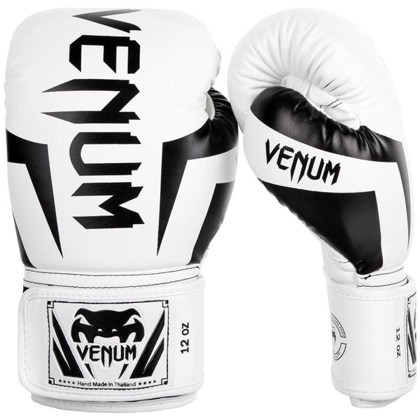 Imagem de Luvas de boxe Venum Elite brancas/pretas