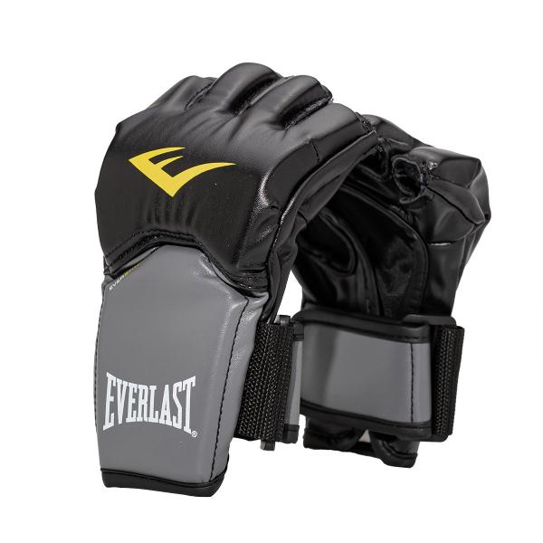 Imagem de Luvas de competicao mma everlast preto g/gg