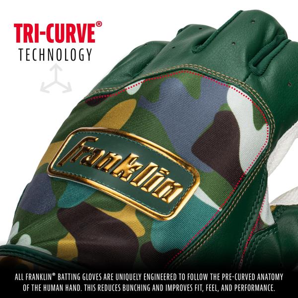 Imagem de Luvas de rebatidas Franklin Sports Digitek Camo MLB Adult M