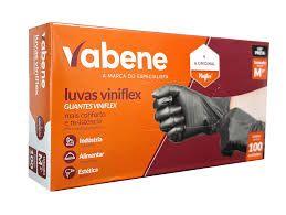 Luvas Descartáveis Vabene Viniflex para bares e restaurantes - Preto -100 unid Imagem de Luvas Descartáveis Vabene Viniflex para bares e restaurantes - Preto -100 unid