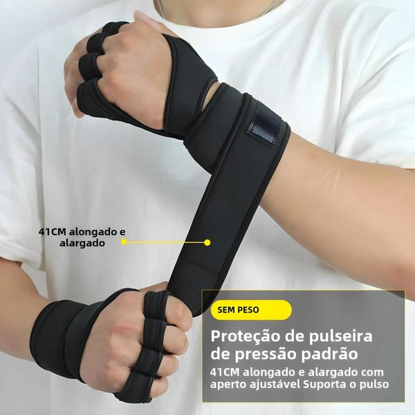 Imagem de Luvas Esportivas para Treino Fitness - Ideal para Levantamento de Peso e Musculação (Homens e Mulheres)