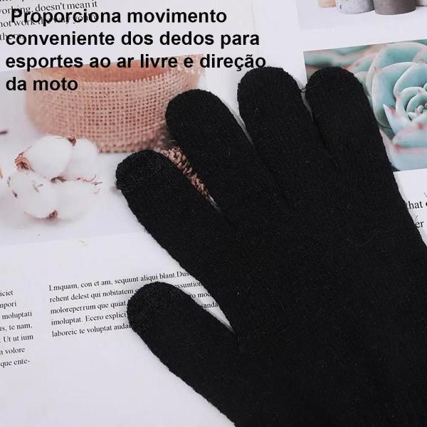 Luvas Par 22Cm Pretas Inverno 0771 - Ello By Sh8 Imagem de Luvas Par 22Cm Pretas Inverno 0771