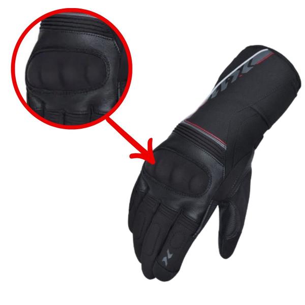 Imagem de Luvas para motoqueiro impermeável x11 supertech p/s - motoqueiro - motociclista - moto - viagem