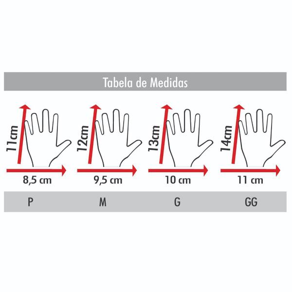 Luvas Para Musculação Neoprene Com Polegar Palma De Couro Preto Artipé - Artipe Imagem de Luvas Para Musculação Neoprene Com Polegar Palma De Couro Preto Artipé