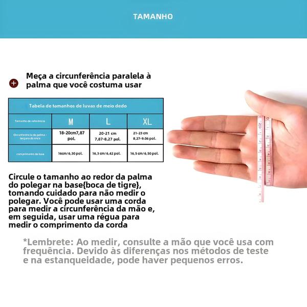 Imagem de Luvas Táticas Meia Dedos - Respiráveis, Antiderrapantes e Resistentes ao Desgaste para Treinamento e Caça