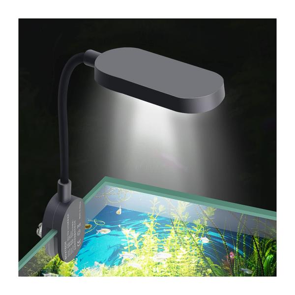 Imagem de Luz de aquário UPETTOOLS LED Clip-on para aquário de 5 galões