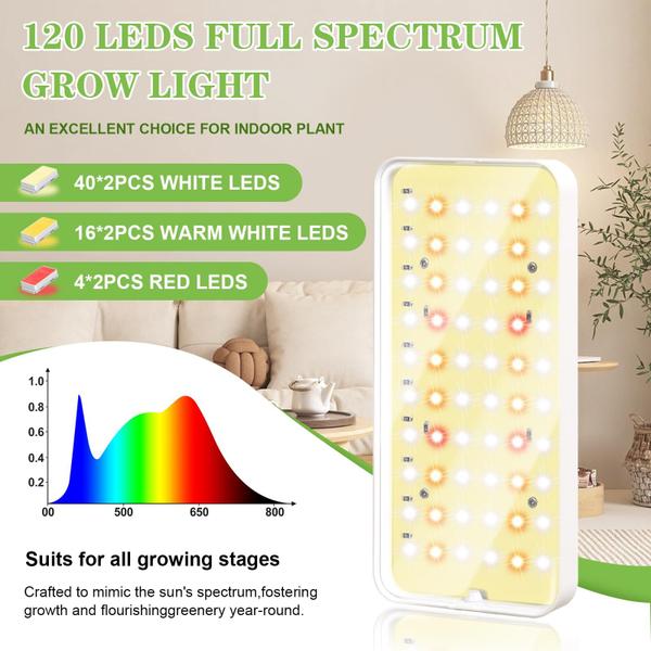 Imagem de Luz de cultivo de teto FOXGARDEN para plantas de interior 120 LEDs