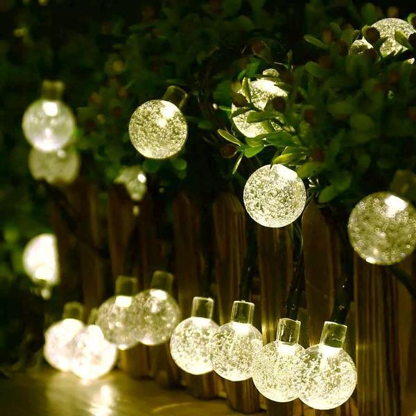 Imagem de Luz De Natal Cordão 50 Bolinhas Cristal Led 8 Fun 6M Bivolt