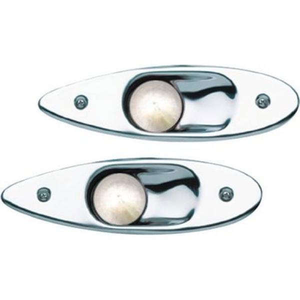 Luz De Navegação LED Tubarão Inox Seachoice Imagem de Luz De Navegação LED Tubarão Inox Seachoice