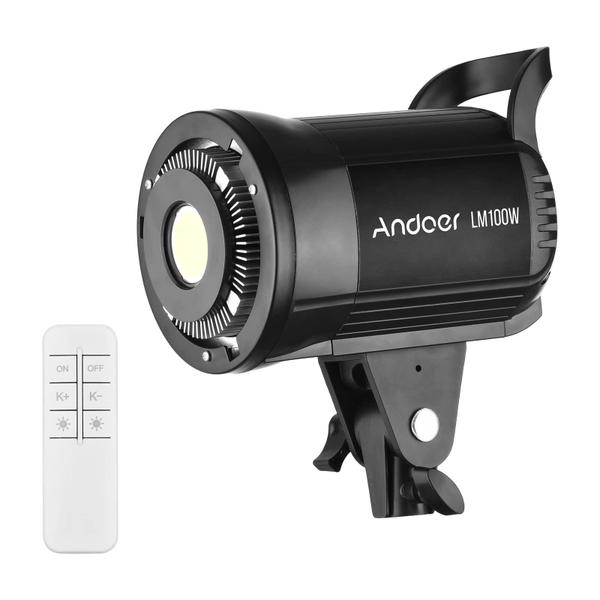 Imagem de Luz de preenchimento LED para fotografia Andoer LM100W 5600K 100W