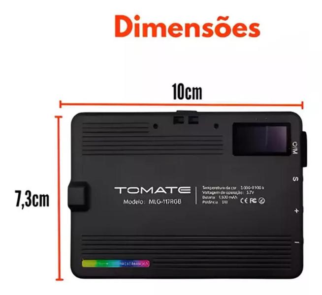 Imagem de Luz De Preenchimento Rgb Mobile Câmera Tablet MLG-117