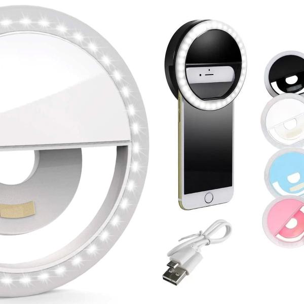 Imagem de Luz De Selfie Para Celular Ring Light Flash Universal