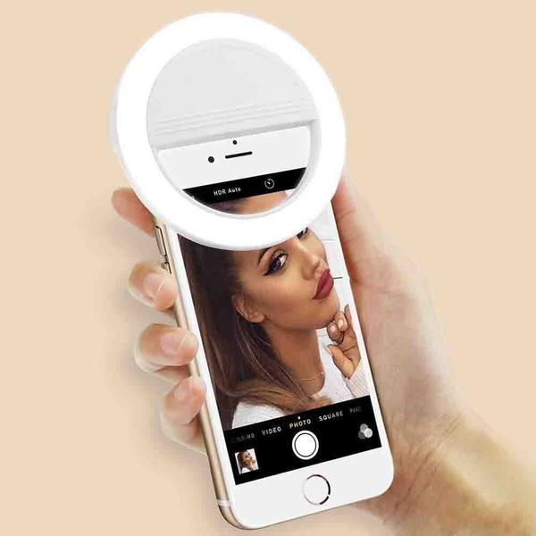 Imagem de Luz De Selfie Ring Light Anel Led Flash Celular Tablet Smart