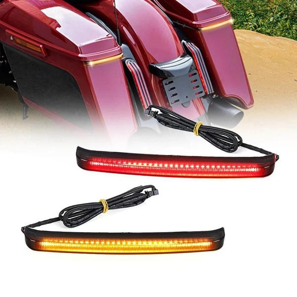 Imagem de Luz de Sinal de Freio LED para Alforjes Harley Touring (Road King, Electra Glide, CVO 2014-2023)