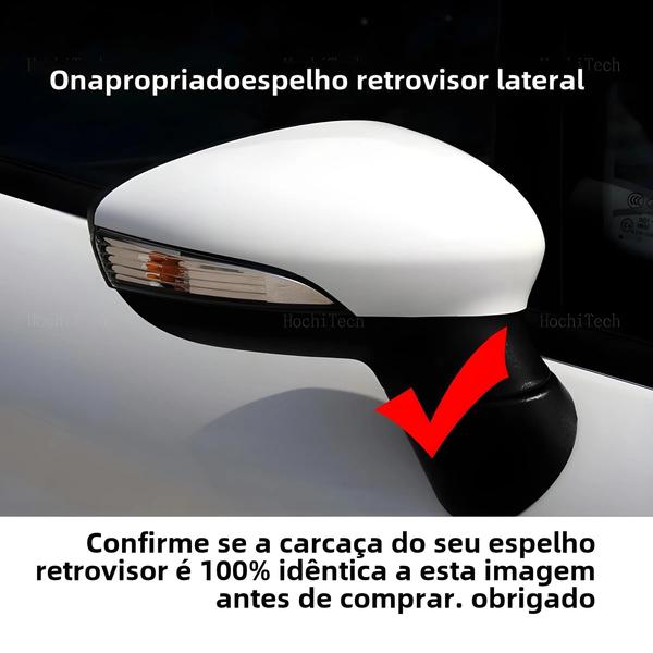 Imagem de Luz de Sinal de Volta Dinâmica LED Fumê para Ford Fiesta Mk7 (2008-2017) e B-Max