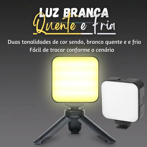 Luz De Vídeo Iluminação Fotografia Video Tomate Mgl-105 - Star Capas E Acessórios Imagem de Luz De Vídeo Iluminação Fotografia Video Tomate Mgl-105