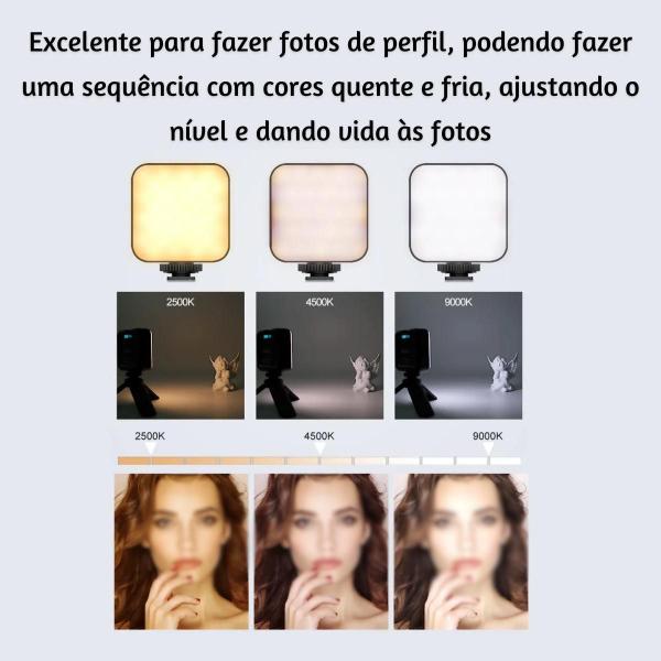 Luz De Vídeo Iluminação Fotografia Video Tomate Mgl-105 - Star Capas E Acessórios Imagem de Luz De Vídeo Iluminação Fotografia Video Tomate Mgl-105