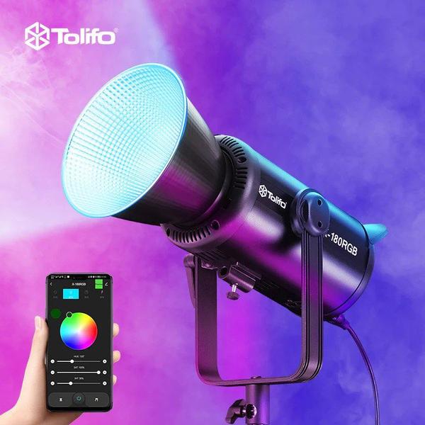 Luz de vídeo X-180RGB LED Tolifo para iluminação cinematográfica Imagem de Luz de vídeo X-180RGB LED Tolifo para iluminação cinematográfica