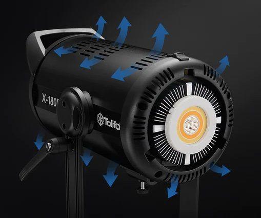 Luz de vídeo X-180RGB LED Tolifo para iluminação cinematográfica Imagem de Luz de vídeo X-180RGB LED Tolifo para iluminação cinematográfica