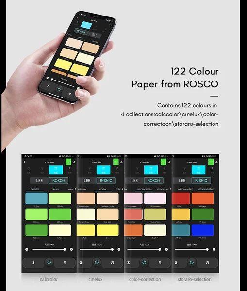 Luz de vídeo X-180RGB LED Tolifo para iluminação cinematográfica Imagem de Luz de vídeo X-180RGB LED Tolifo para iluminação cinematográfica
