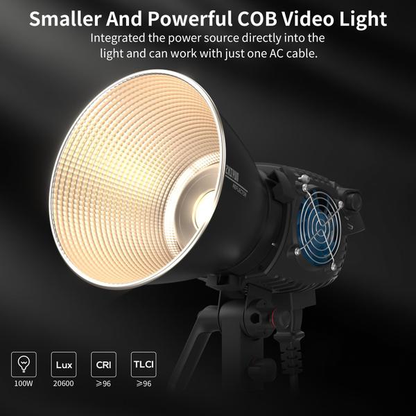 Imagem de Luz de vídeo ZHIYUN MOLUS B100 100W COB LED 2700K-6500K