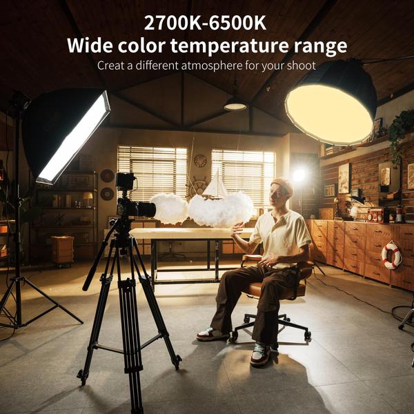 Imagem de Luz de vídeo ZHIYUN MOLUS B100 100W COB LED 2700K-6500K