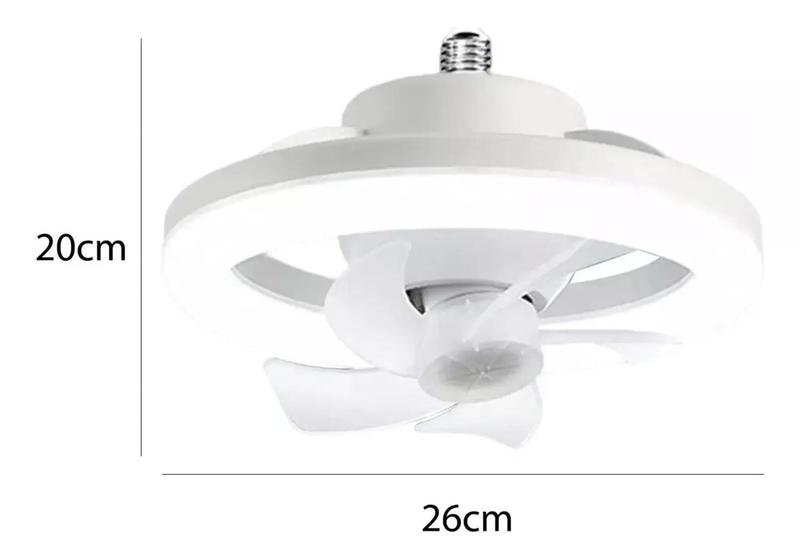 Luz E Ventilador 50W Com Oscilação 360: Máxima Versatilidade - JP Imagem de Luz E Ventilador 50W Com Oscilação 360: Máxima Versatilidade