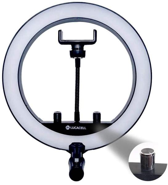 Imagem de Luz Iluminador Ring Light 10 120 Led Com Tripé