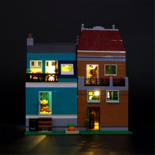 Imagem de Luz Iluminante para Lego-10270 Creator Expert Bookshop - Kit de Iluminação Led Compatível com o Modelo de Blocos de Construção Lego - NÃO Incluído O Conjunto de Modelos