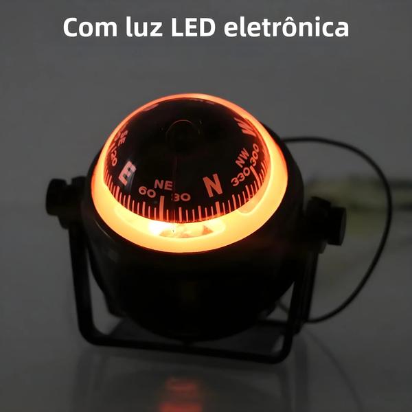 Imagem de Luz LED À Prova D'água Para Barco, Bússola, Navegação Náutica, Guia De Carro, Acessórios Automotivos