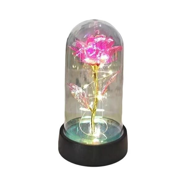 Imagem de Luz LED Artificial Eterna - Rosa - Presente Dia dos Namorados