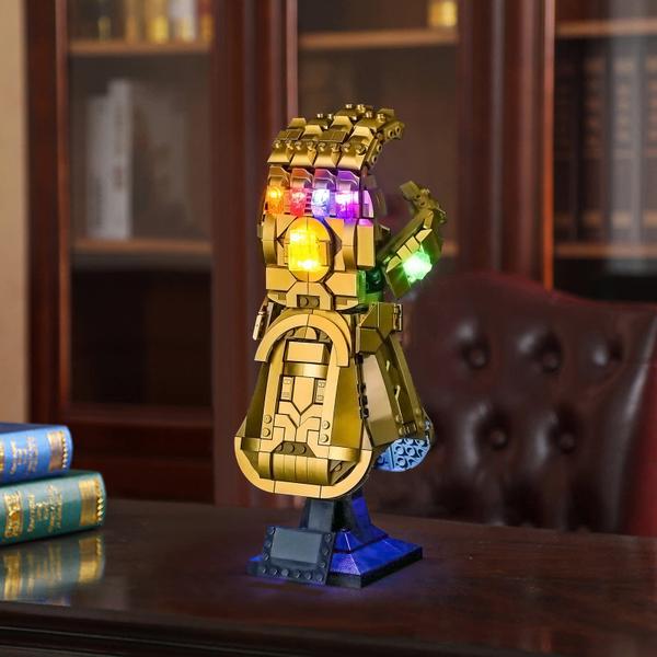 Imagem de Luz LED para blocos de construção Lego 76191 Infinity Gauntlet