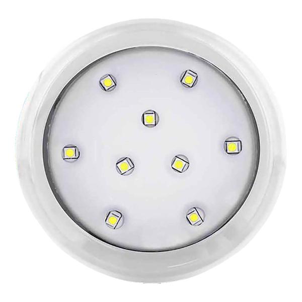 Imagem de Luz Led Piscina Luz Branca 12v 9w 80mm 990 Lumens IL50016