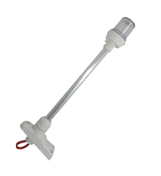 Luz Navegação Strobo Mastro Branco Alcançado 40cm Led Barco - Noster Náutica Imagem de Luz Navegação Strobo Mastro Branco Alcançado 40cm Led Barco