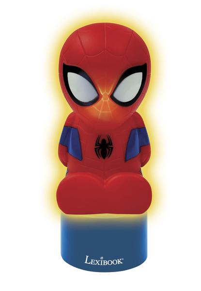 Imagem de Luz noturna e alto-falante para quarto infantil Lexibook Spiderman