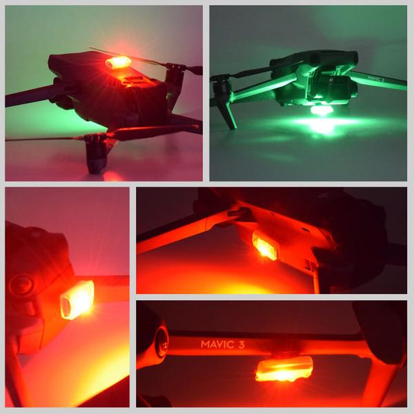 Imagem de Luz noturna estroboscópica para drones HeiyRC FAA Flight Anti Collision