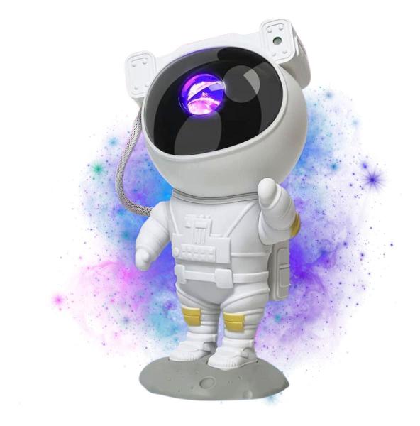Luz Noturna Galáxia: Projetor Astronauta para Bebês - F7 Variedades Imagem de Luz Noturna Galáxia: Projetor Astronauta para Bebês