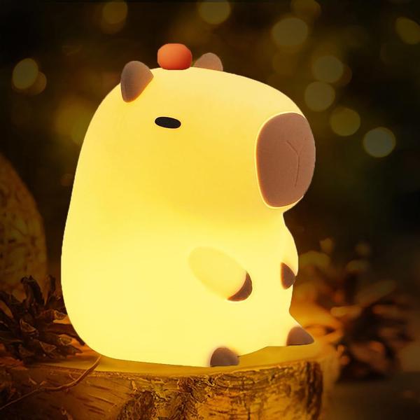 Imagem de Luz noturna KangTen CHEN Capybara Little USB recarregável