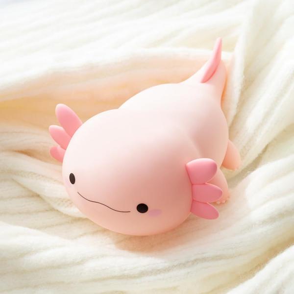 Imagem de Luz noturna KangTen CHEN Cute Axolotl para quarto infantil rosa