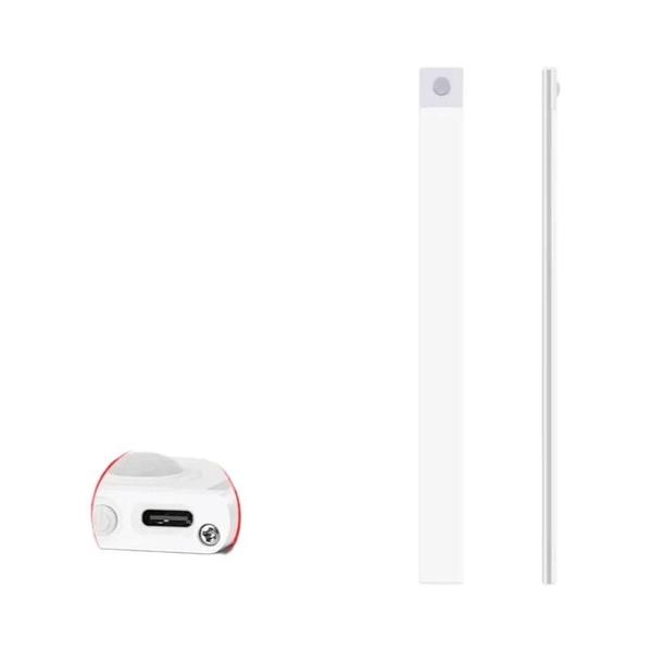 Luz Noturna LED Ultrafina com Sensor de Movimento - Sem Fio e Recarregável via USB Imagem de Luz Noturna LED Ultrafina com Sensor de Movimento - Sem Fio e Recarregável via USB