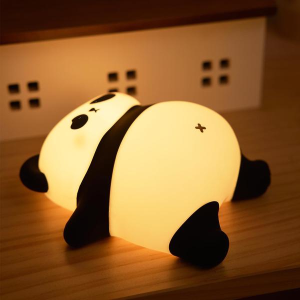 Imagem de Luz noturna NesVecit Recarregável Cute Squishy Panda Kids